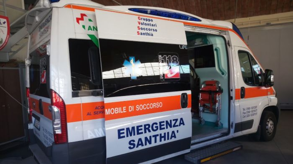 Contributo per una nuova ambulanza per Gruppo Volontari Soccorso Santhià
